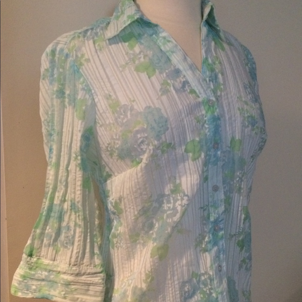 Sheer blouse